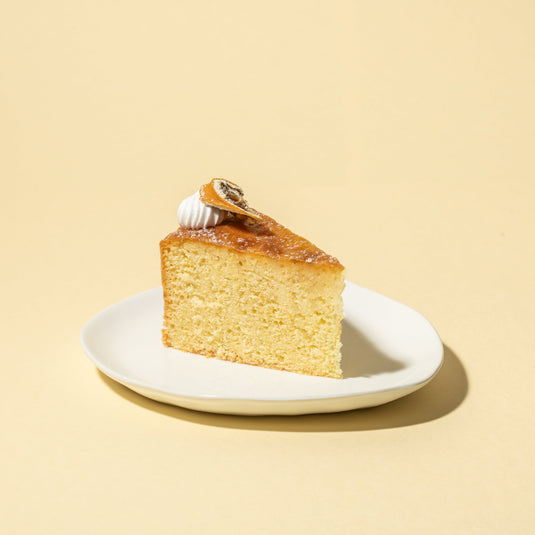 Lemon Pound Cake Slice