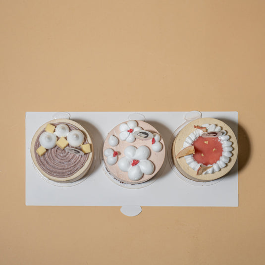 Dainty Petite Cake Trio