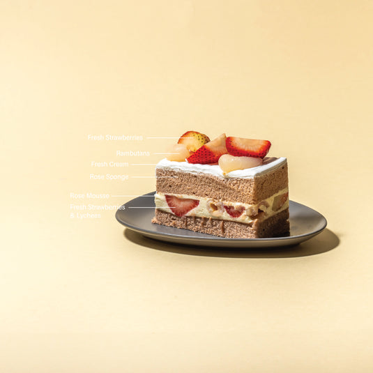 Rose Strawberry 6 inch (Get It Today!)