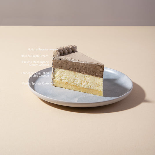Houjicha Double Fromage 6 inch (Get It Today!)