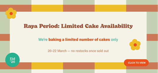 Cakes Available on 20th March - 22nd March