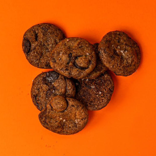 Bundle of 10 Small Sea Salt Chocolate Chip Cookies
