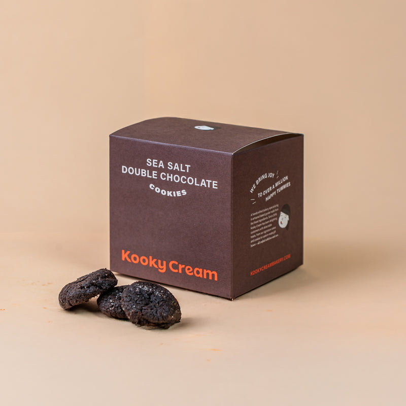 Load image into Gallery viewer, Sea Salt Double Chocolate Cookies
