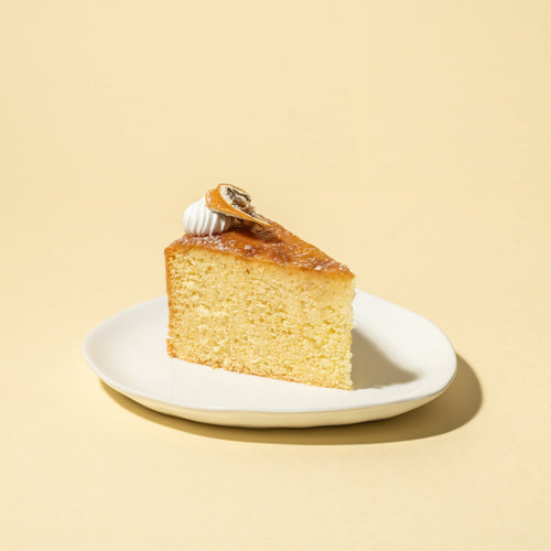 Lemon Pound Cake Slice