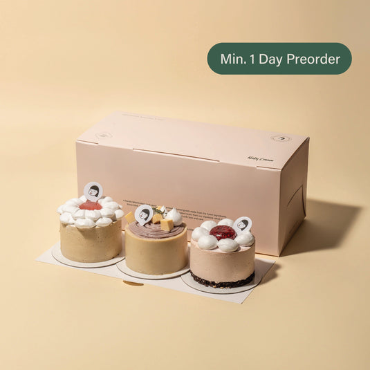 Minimum 1 Day Preorder Petite 3 inch Cakes