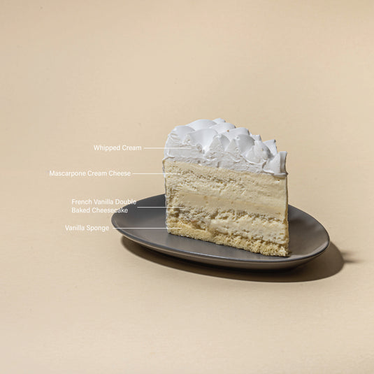 Hokkaido Cloud Cheesecake Slice