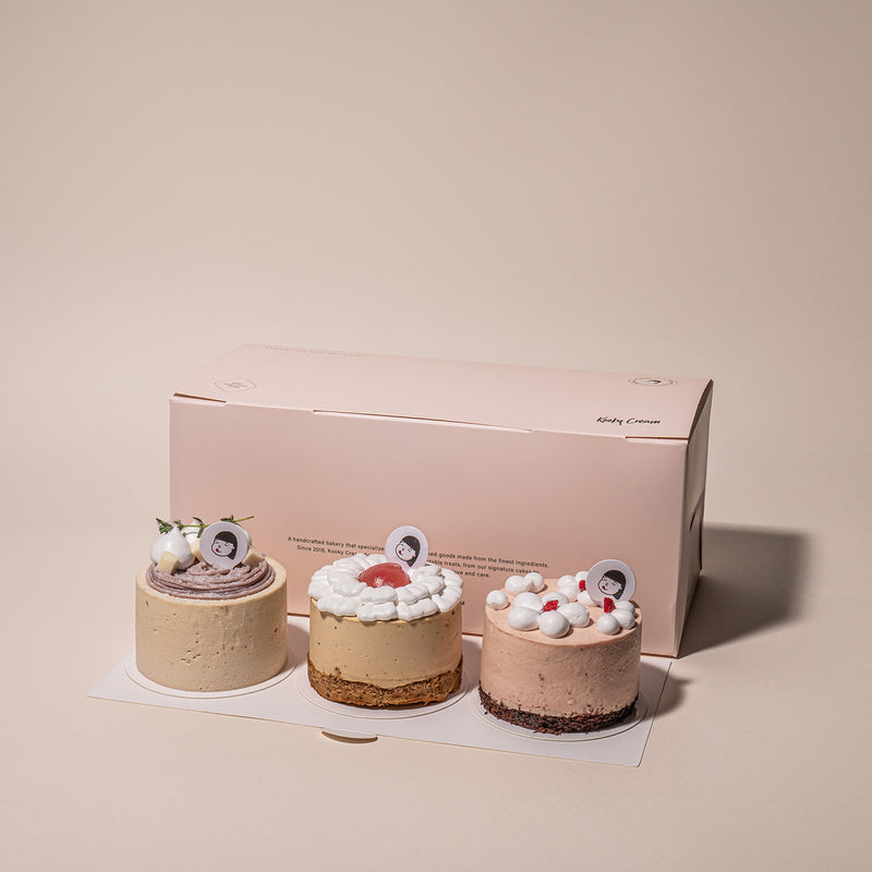 Load image into Gallery viewer, Dainty Petite Cake Trio
