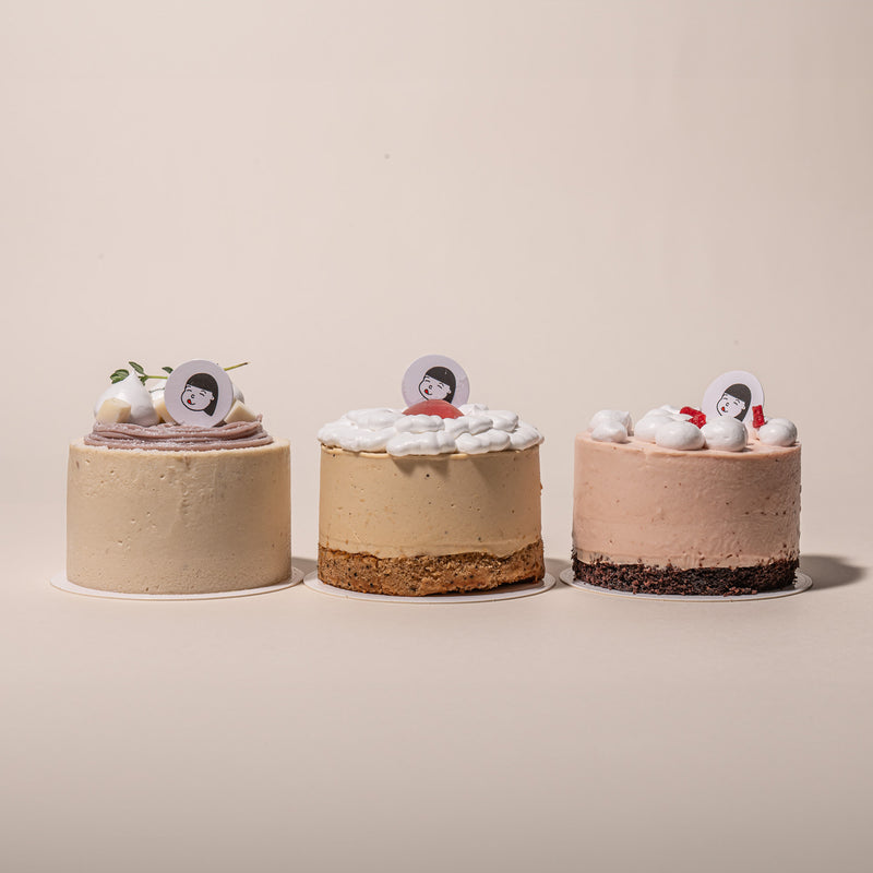 Load image into Gallery viewer, Dainty Petite Cake Trio
