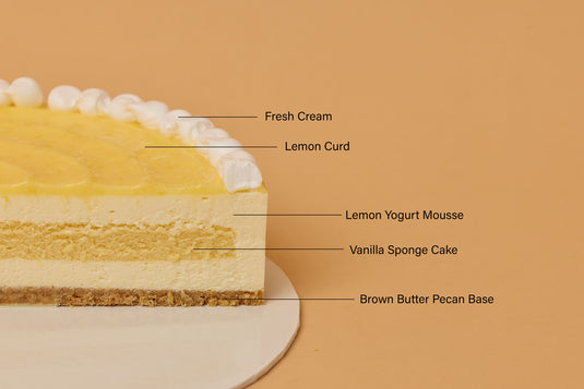 Lemon Yoghurt Cheesecake 6 inch (Get It Today!)