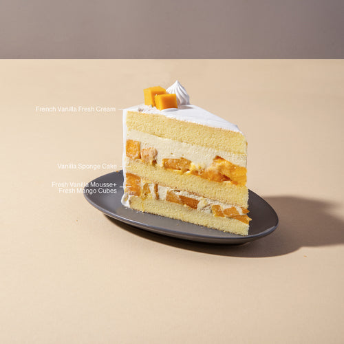 Mango Shortcake Slice