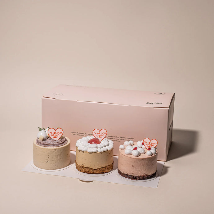 [Love Edition] Dainty Petite Cake Trio