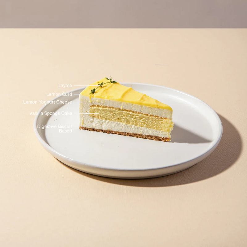 Load image into Gallery viewer, Lemon Yoghurt Cheesecake Slice (Get It Today!)
