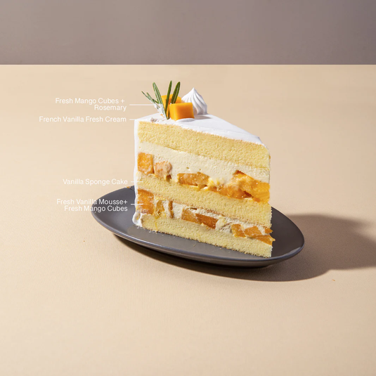 Mango Shortcake Slice