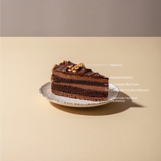 Nutella Crunch (Sliced Cake)