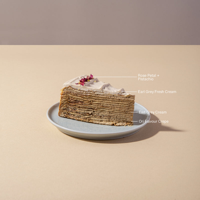 Load image into Gallery viewer, Earl Grey Mille Crepe
