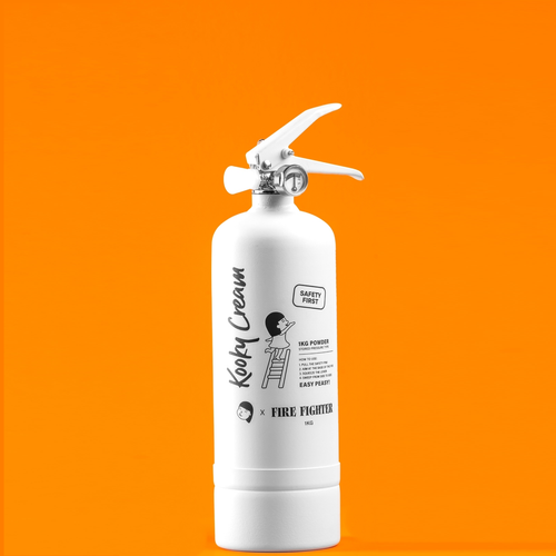 Kooky Cream Designed Fire Extinguisher by Kooky Cream x Fire Fighter